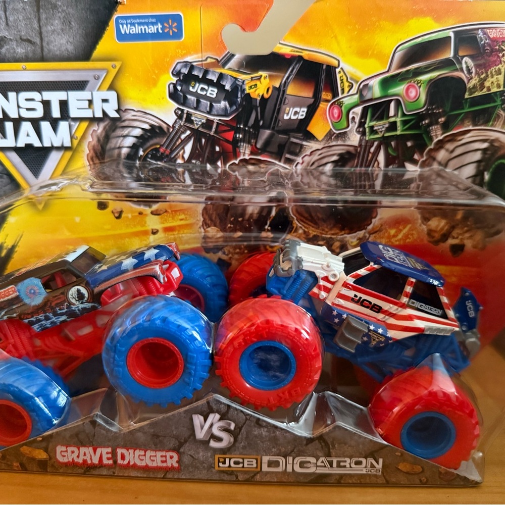 Monster Jam Stars and Stripes set